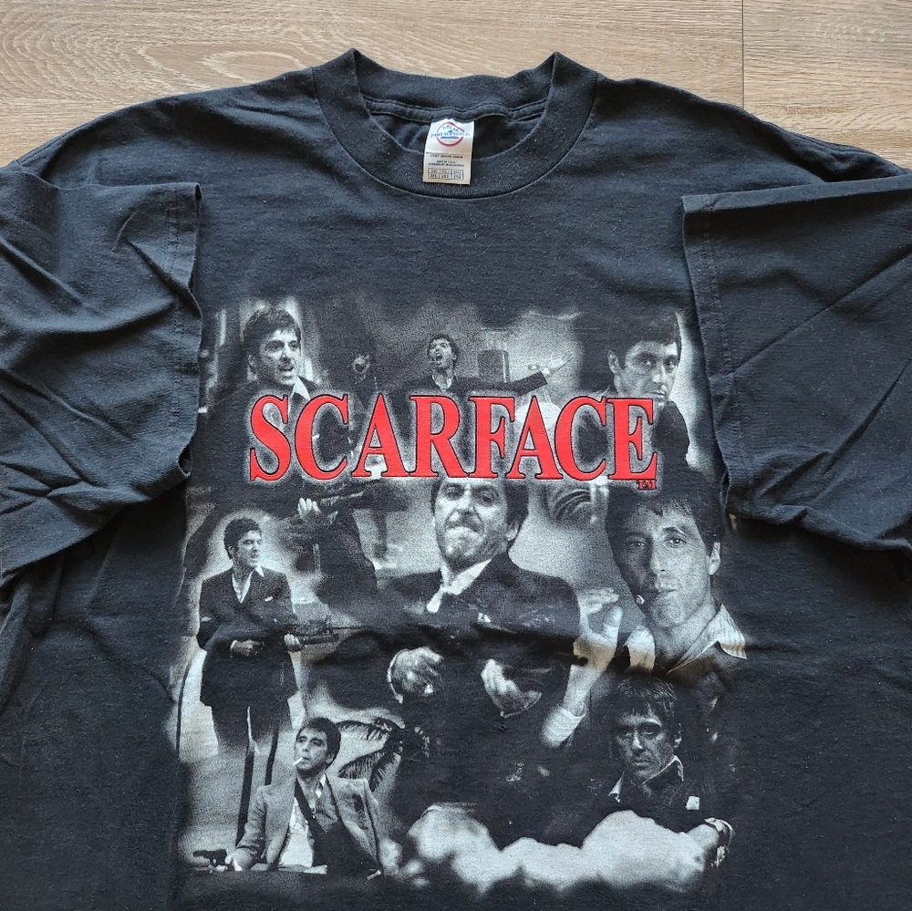 Y2K Scarface Al Pacino Tony Montana Tshirt